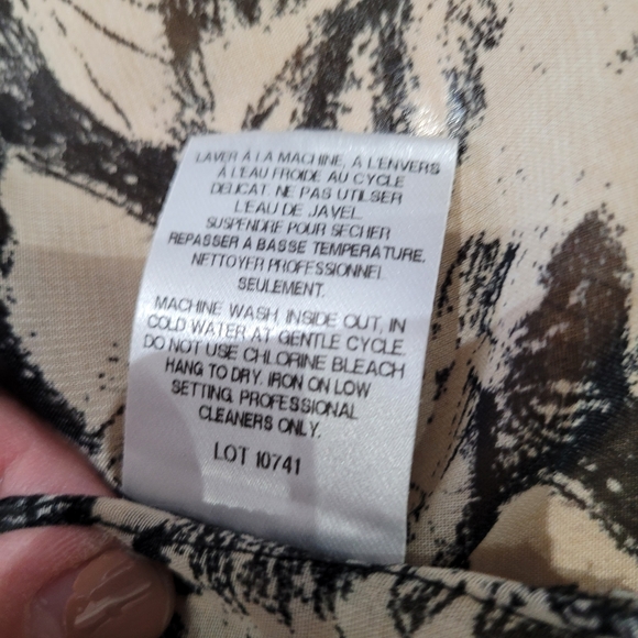 Pennington open front chiffon cardigan top - Picture 3 of 7